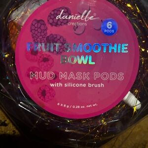 Danielle collections fruit smoothie bowl mud mask pods